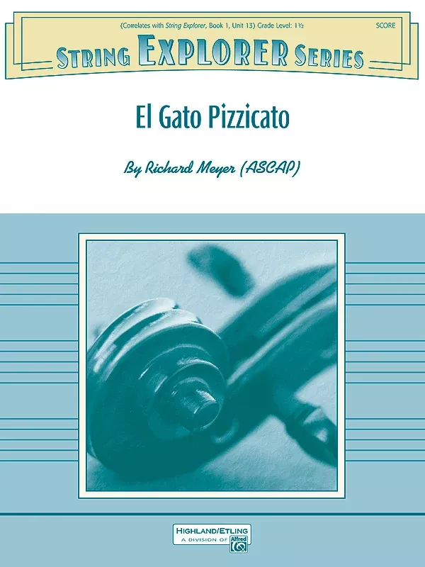 El Gato Pizzicato: String Orchestra Conductor Score & Parts