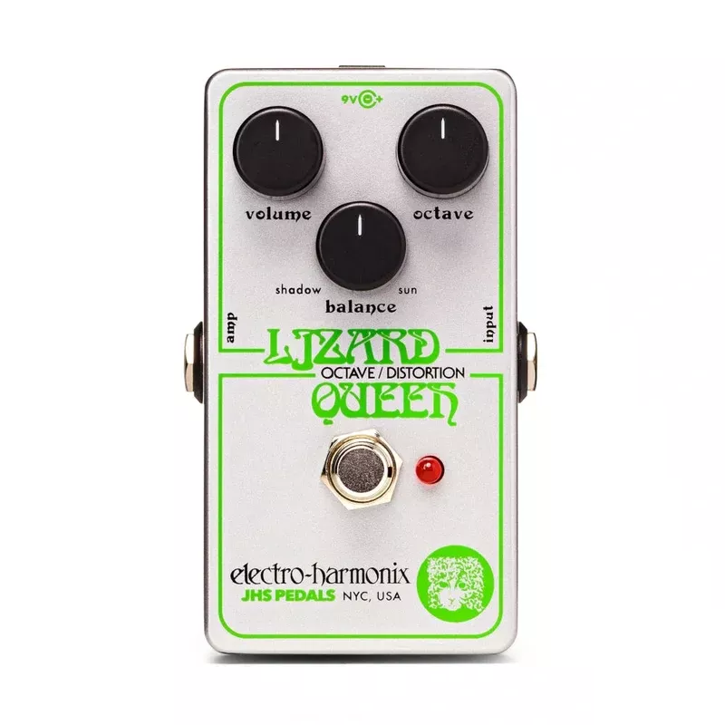 Electro Harmonix & JHS Pedals Lizard Queen Octave Fuzz Pedal
