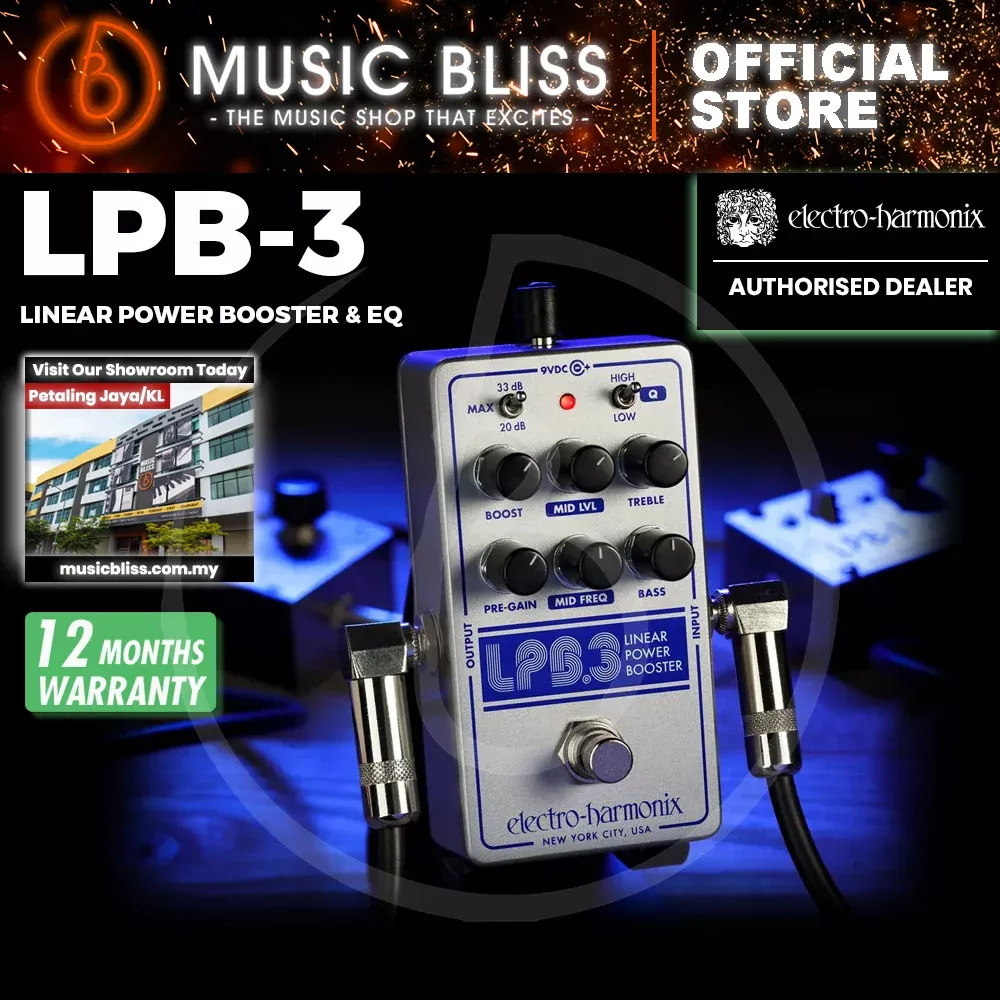 Electro Harmonix LPB-3 Nano Linear Power Booster Pedal