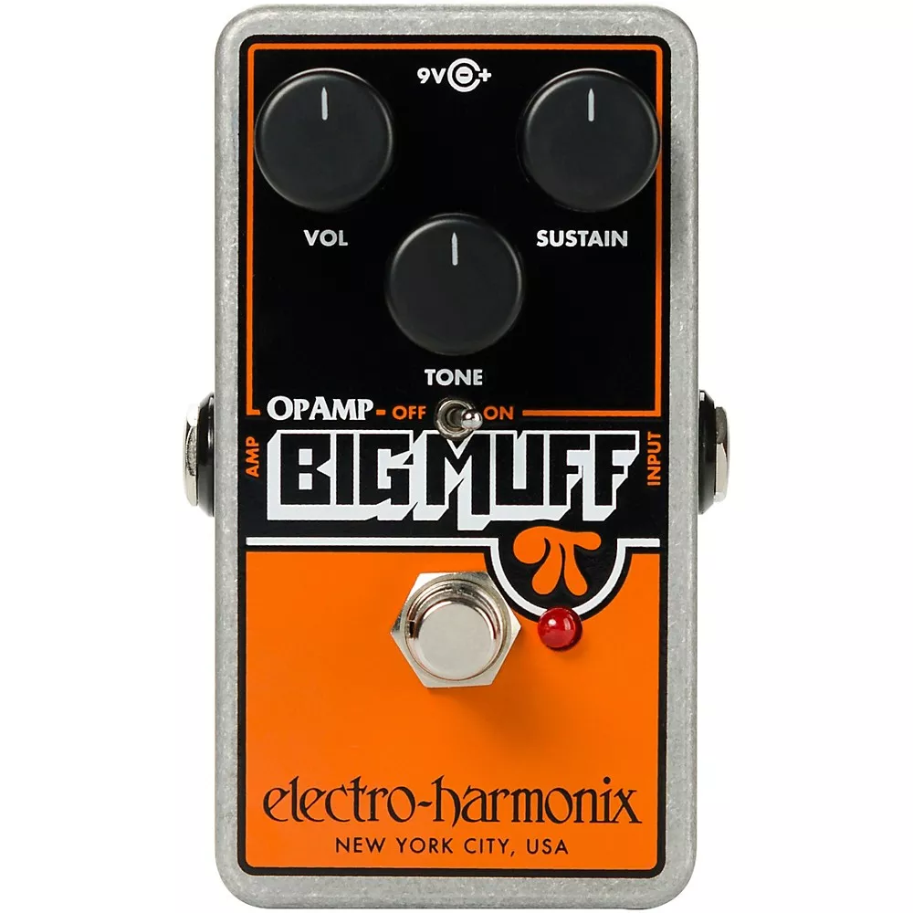 Electro Harmonix Op-amp Big Muff Pi Fuzz Guitar Effects Pedal