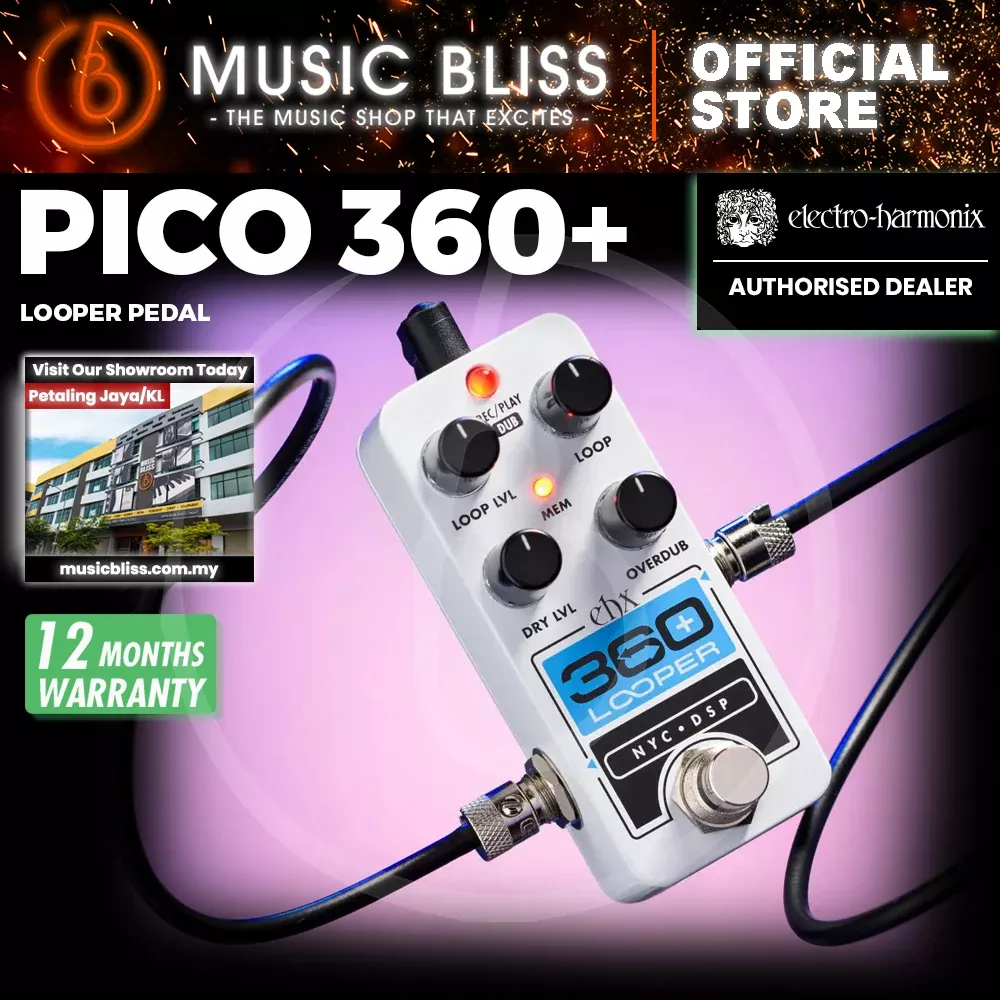 Electro Harmonix Pico 360+ Looper Pedal