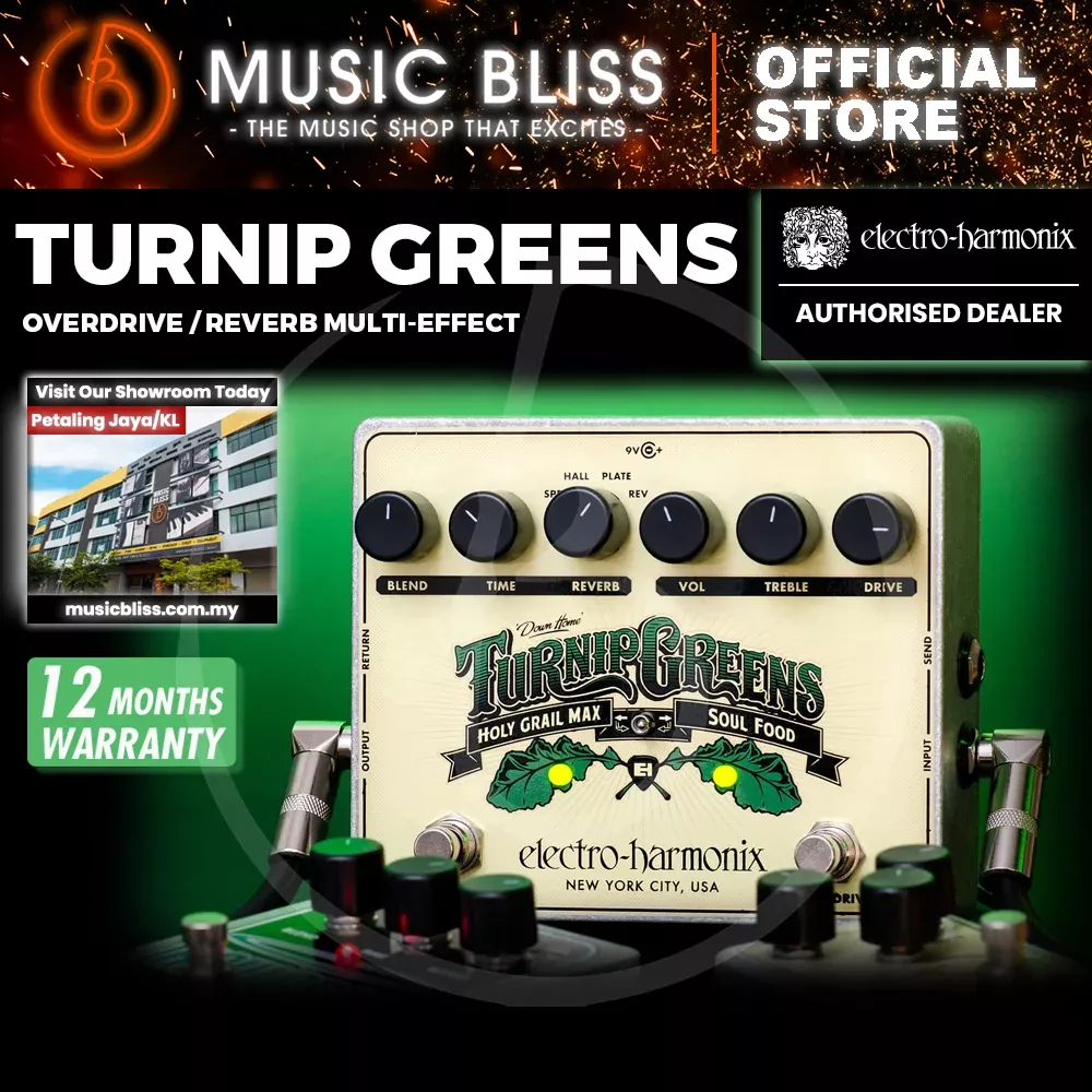 Electro Harmonix Turnip Greens Multi-Effect Pedal