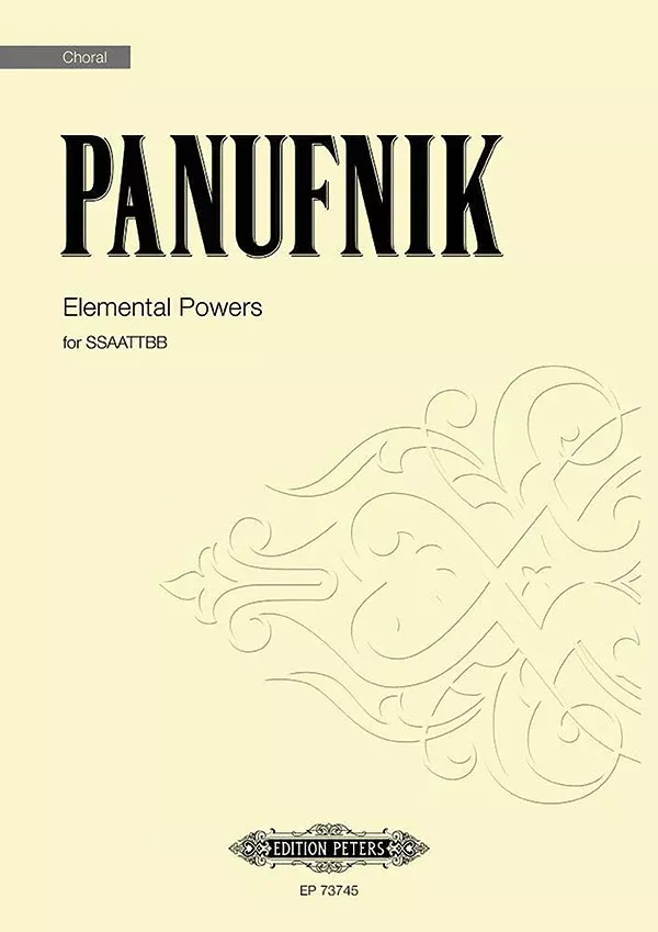 Elemental Powers: SATB or SSAATTBB (SATB) Choral Book