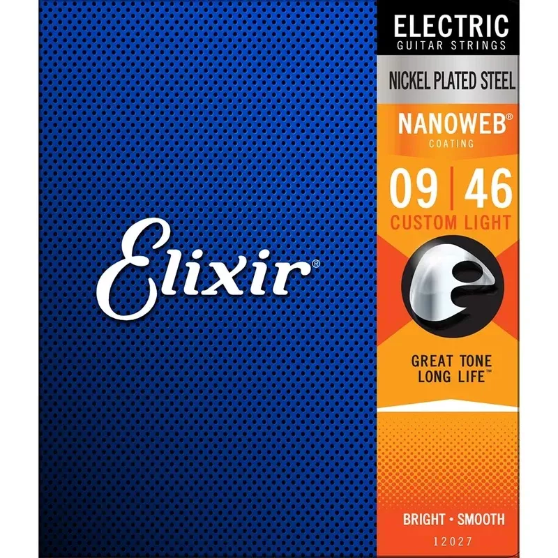 Elixir 9-46 Custom Light Electric Nanoweb