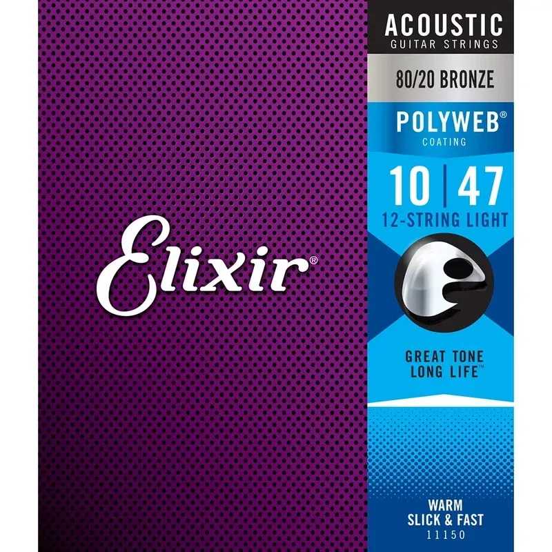 Elixir Acoustic 80/20 Bronze 12-String