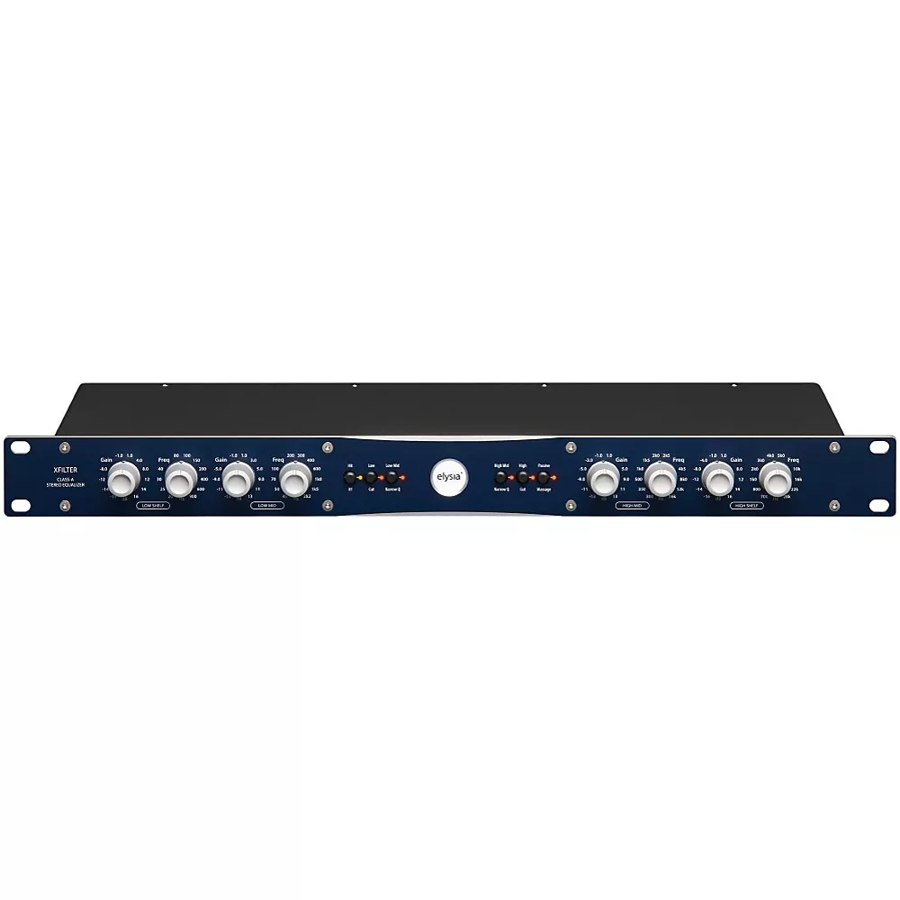 Elysia xfilter Class A Discrete Stereo Parametric Equalizer