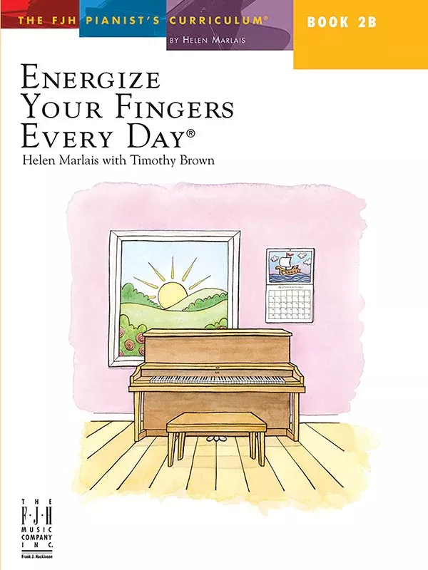 Energize Your Fingers Every Day, Book 2B: Piano Book