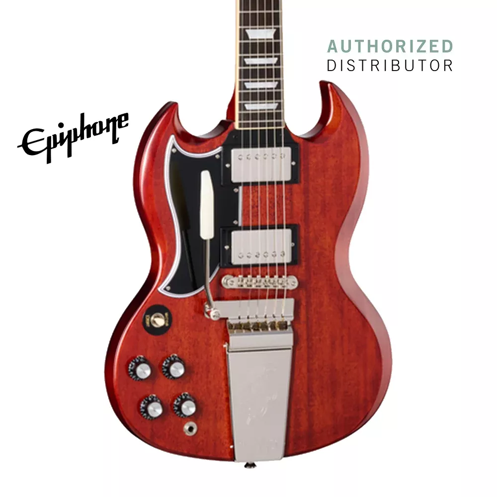 Epiphone 1964 SG Standard Reissue Left-handed Electric Guitar – Cherry Red