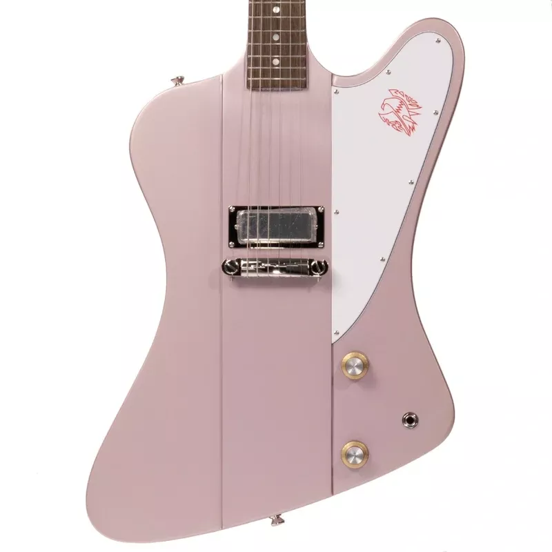 Epiphone ’63 Firebird I Electric Guitar, Heather Poly w/Hard Case