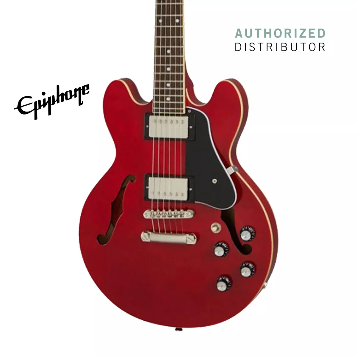 Epiphone ES-339 Semi-Hollowbody Electric Guitar – Cherry