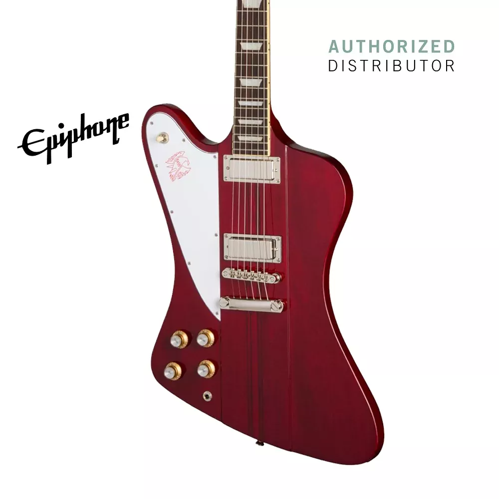 Epiphone Firebird Left-handed Electric Guitar – Wine Red
