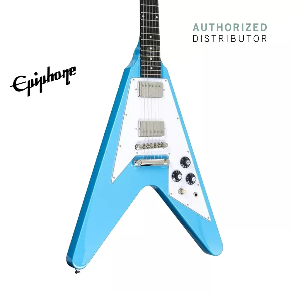 Epiphone Flying V '70s Electric Guitar - Maui Blue