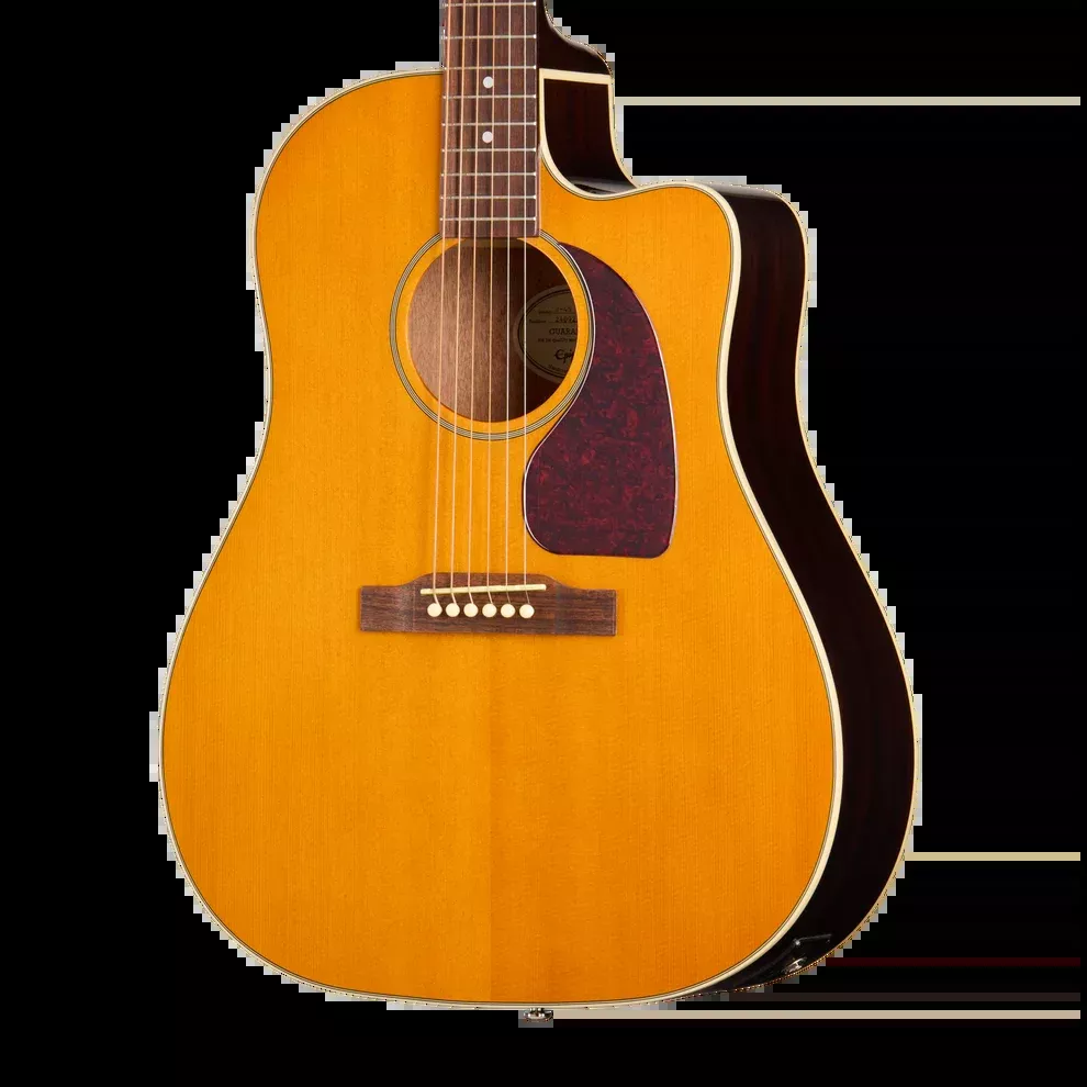 Epiphone J-45 Studio EC Acoustic-Electric Guitar – Antique Natural