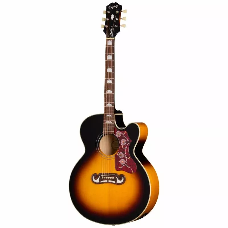 Epiphone J200 Studio EC Vintage Sunburst