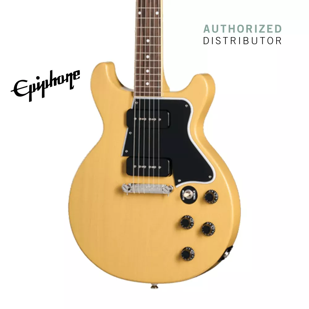 Epiphone Les Paul Special Double Cut Electric Guitar - TV Yellow