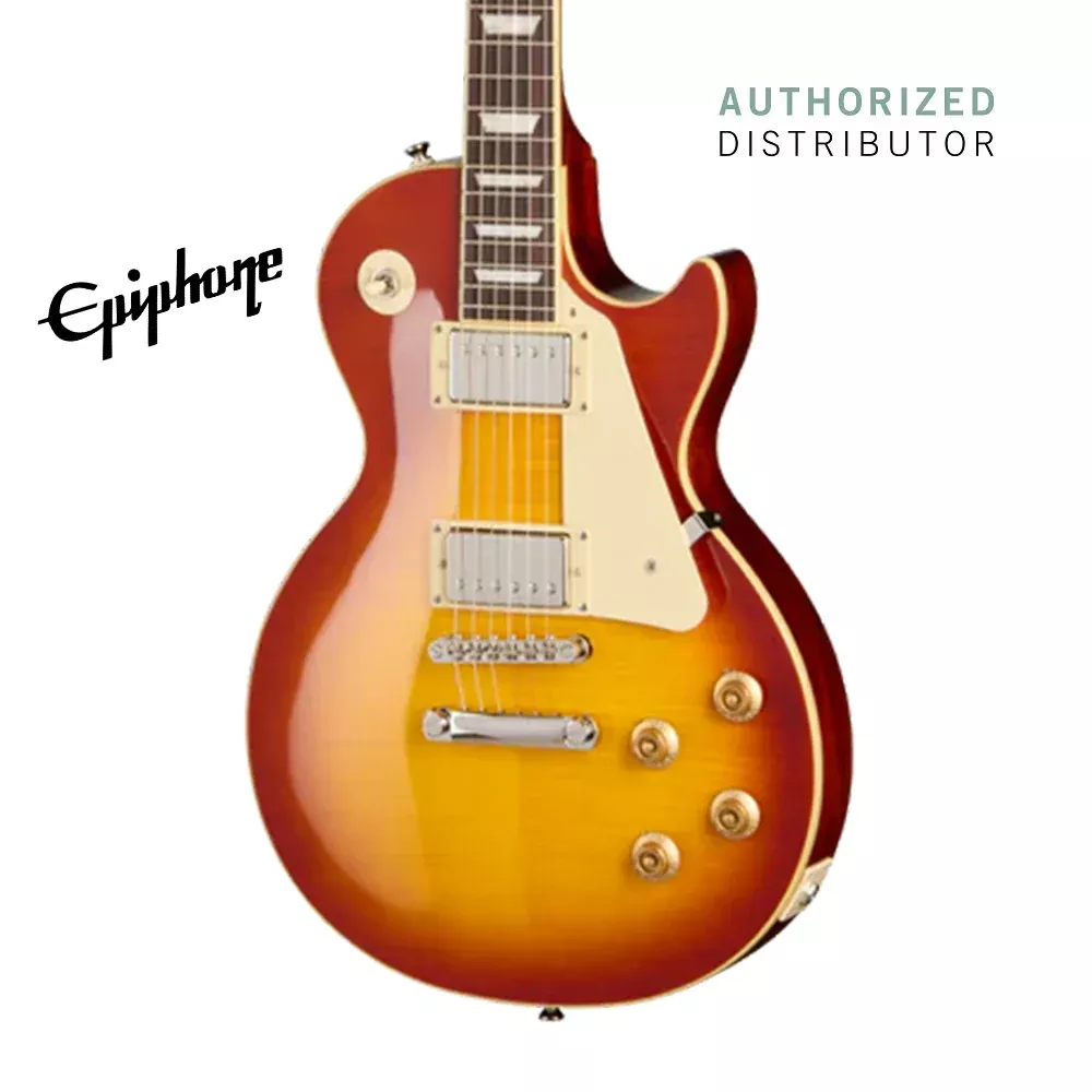 Epiphone Les Paul Standard ’50s Electric Guitar – Washed Cherry Sunburst
