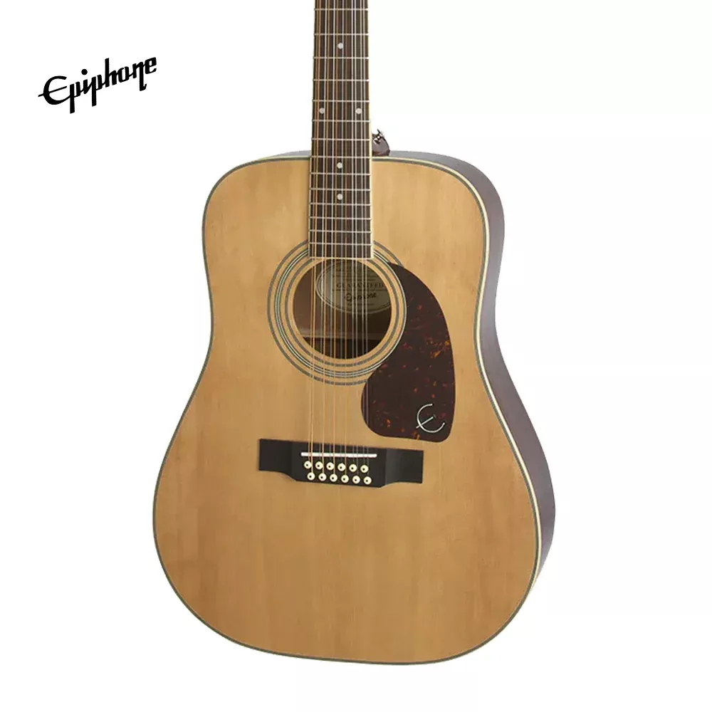 Epiphone Songmaker DR-212 12-String Acoustic Guitar – Natural (DR212)