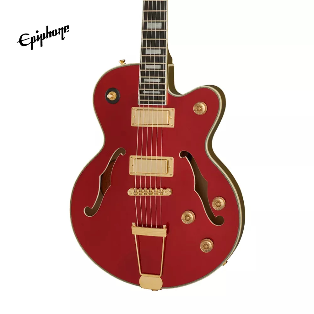 Epiphone Uptown Kat ES Semi-Hollowbody Electric Guitar – Ruby Red Metallic