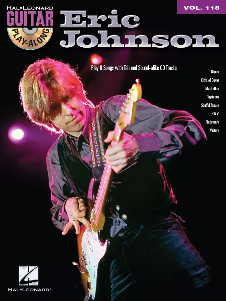 Eric Johnson Guitar Play Along Volume 118 Book & OLA