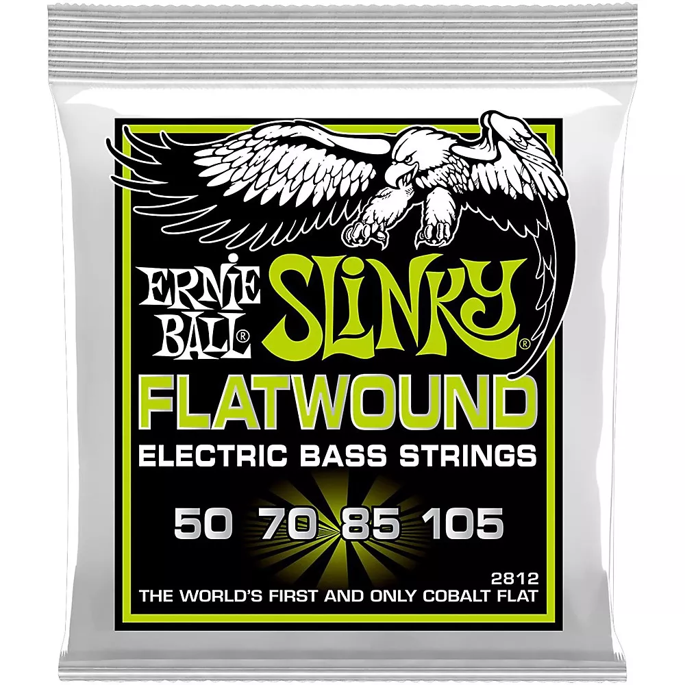 Ernie Ball 2812 Regular Slinky Flatwound Bass Strings
