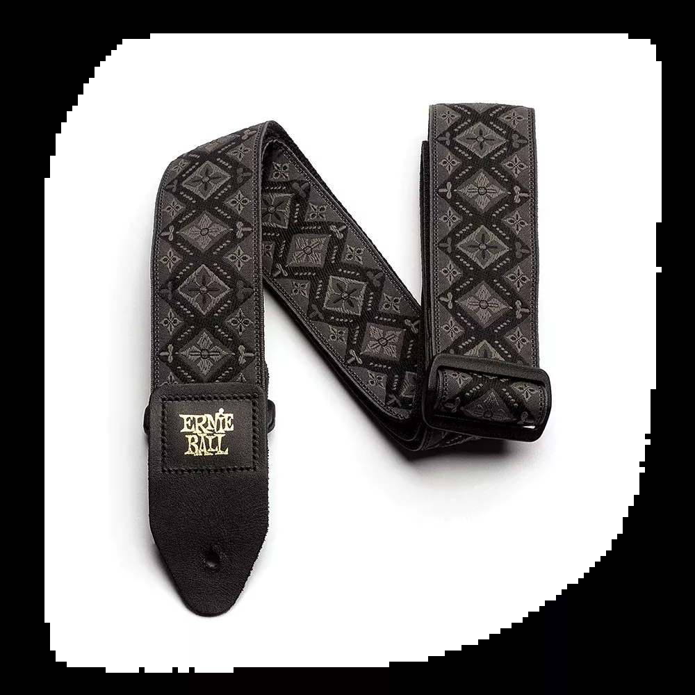 Ernie Ball 4093 Classic Jaquard Strap - Regal Black