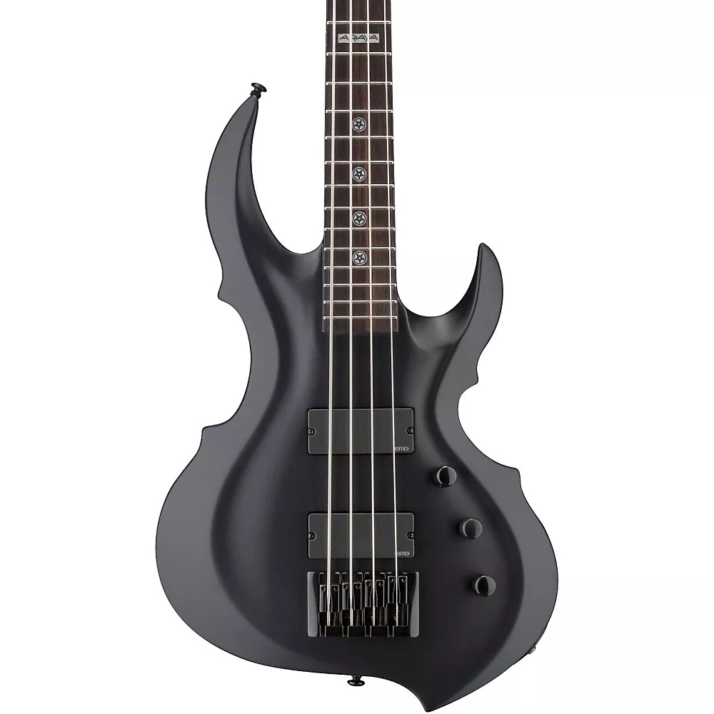 ESP LTD TA-604FRXElectric Bass Guitar Black Satin