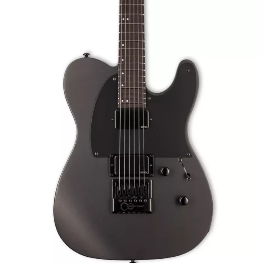 ESP LTD TE-1000 EverTune in Charcoal Metallic Satin