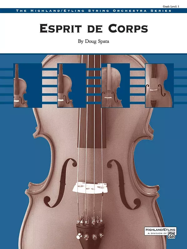 Esprit de Corps: String Orchestra Conductor Score & Parts