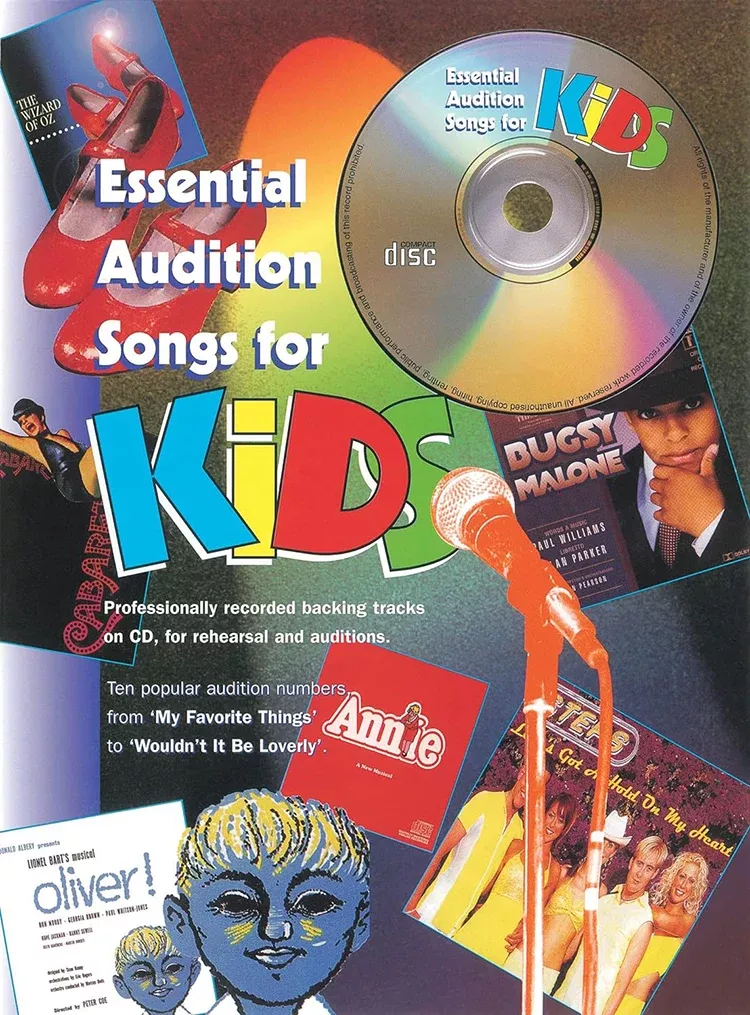 Essential Audition Songs For Kids PVG/CD