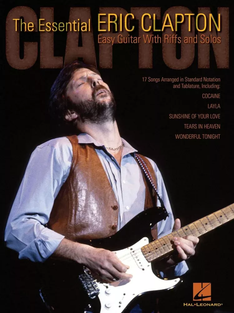 The Essential Eric Clapton Easy Guitar Riffs and Solos Tab