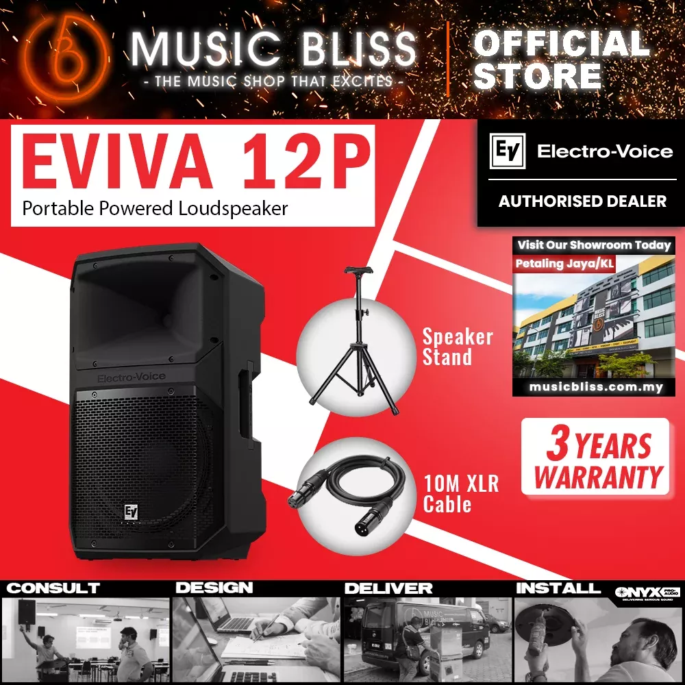EV Electro-Voice EVIVA 12P Powered Speaker