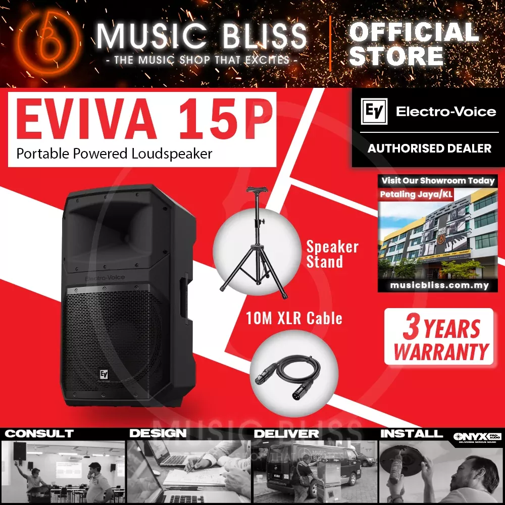 EV Electro-Voice EVIVA 15P Powered Speaker
