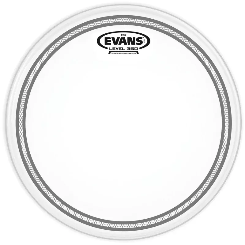 Evans 8″ EC2 Frosted Tom Head