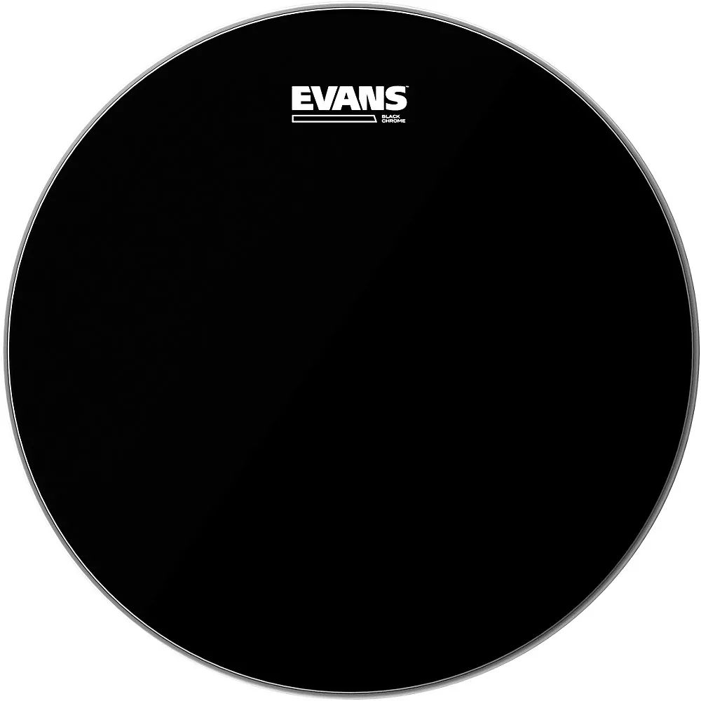 EVANS Black Chrome Tom Batter Drum Head - 18 in.