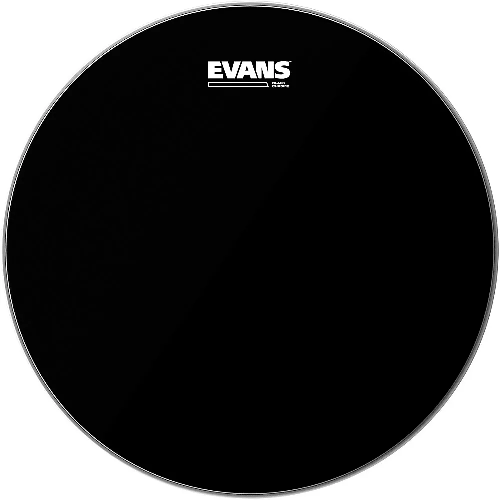 Evans Black Chrome Tom Batter Drum Head - 8 in.
