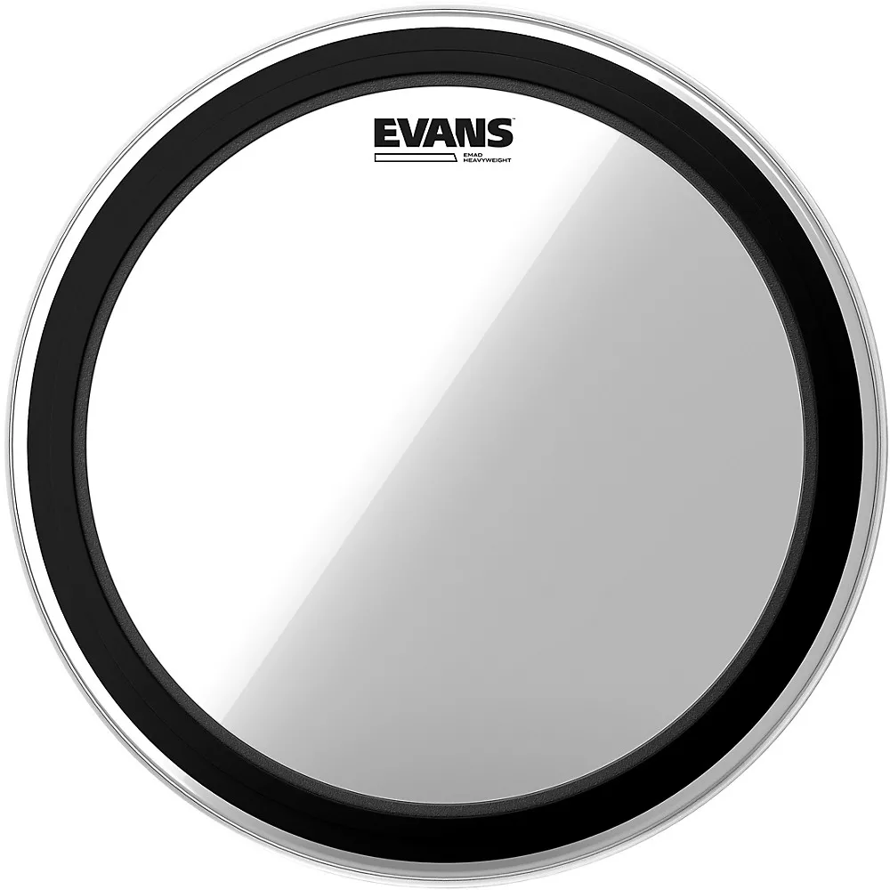 EVANS EMAD Heavyweight Clear Batter Bass Drum Head 26 in.