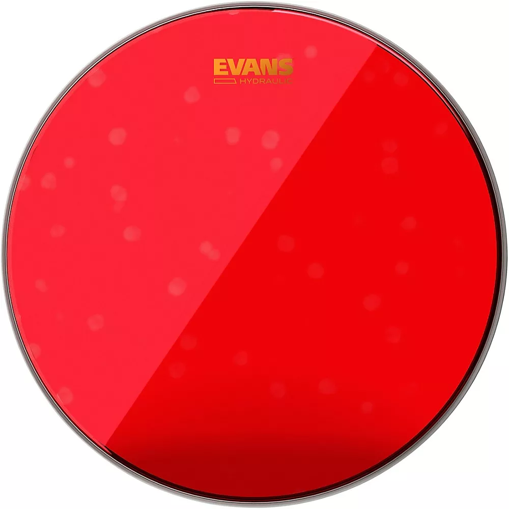 EVANS Red Hydraulic Bass Drum Head 22 in.
