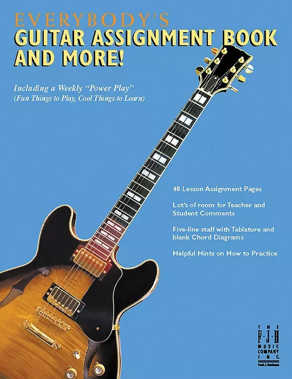 Everybody's Guitar Assignment Book and More!: All levels Guitar Book