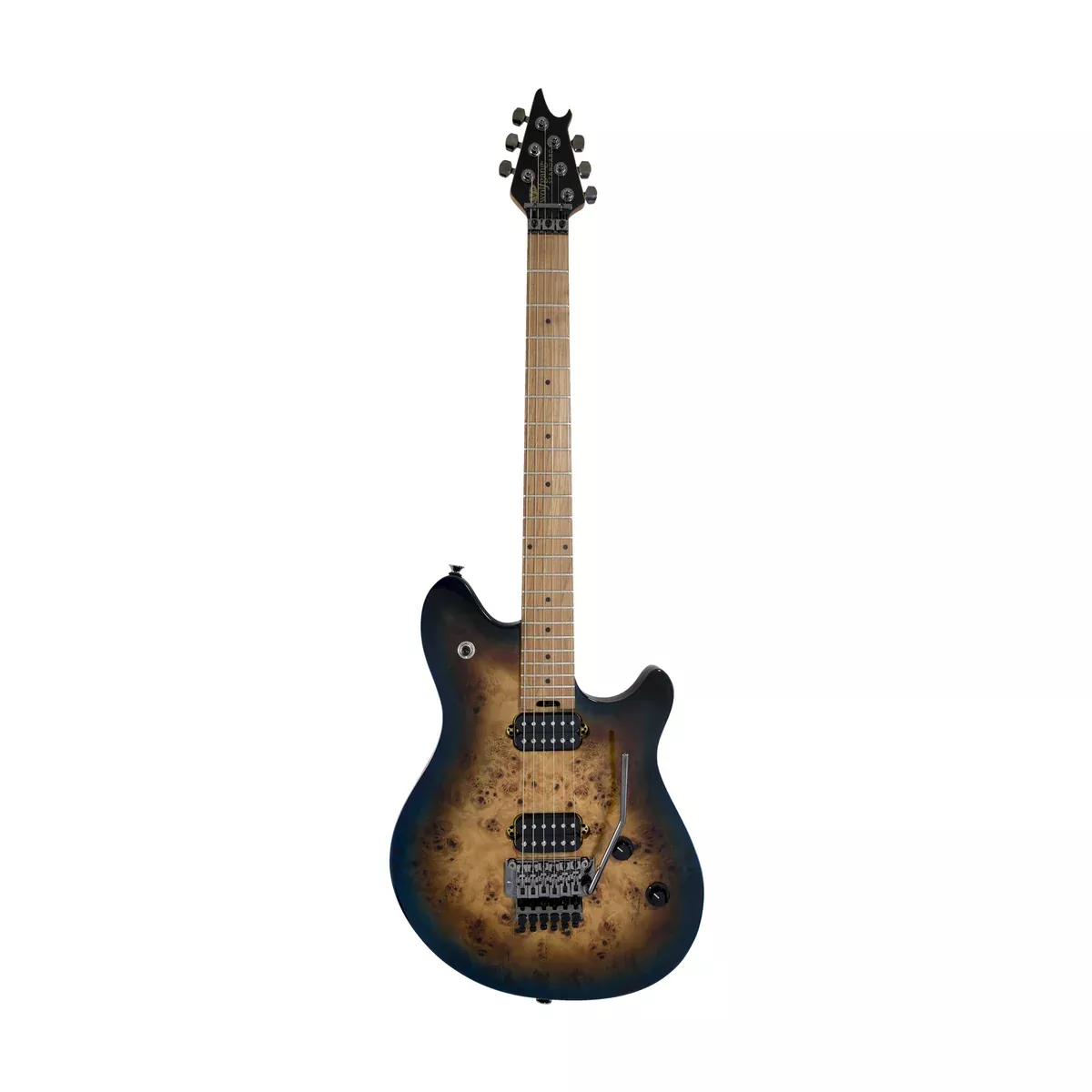 EVH Wolfgang Standard Exotic Electric Guitar, Baked Maple FB, Midnight Sunset
