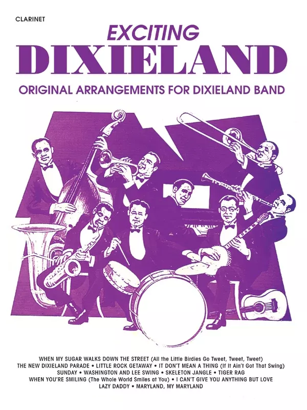 Exciting Dixieland: Clarinet Book