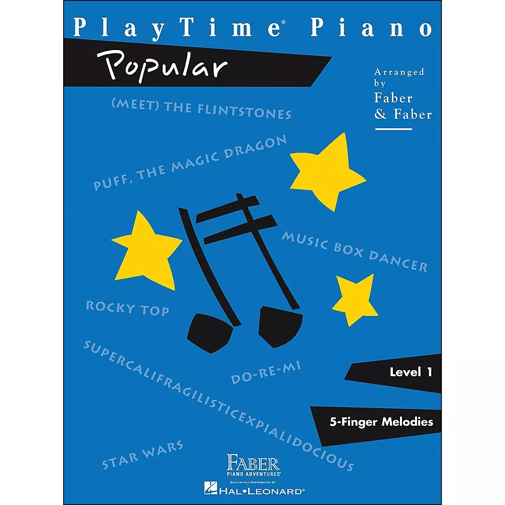 Faber Piano Adventures Playtime Popular Level 1
