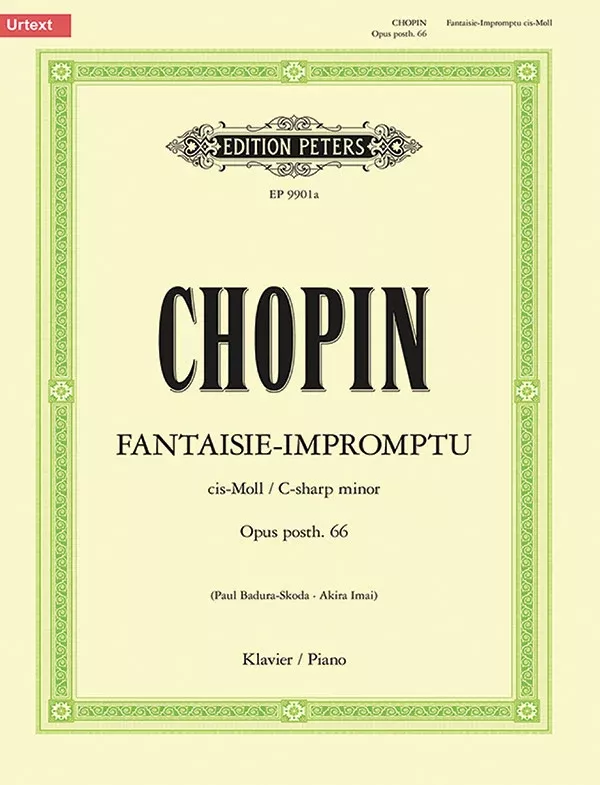 Fantaisie-Impromptu in C sharp minor Op. posth. 66: Piano (Solo)