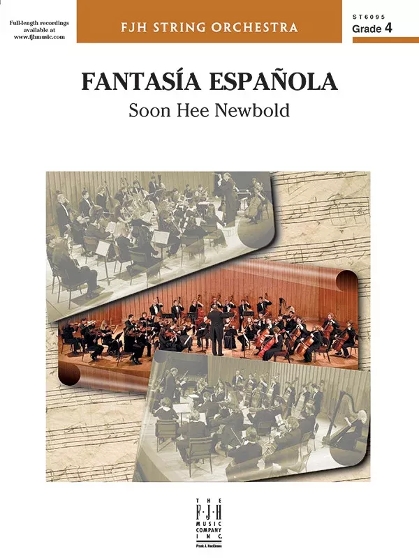 Fantasía española: String Orchestra Conductor Score & Parts