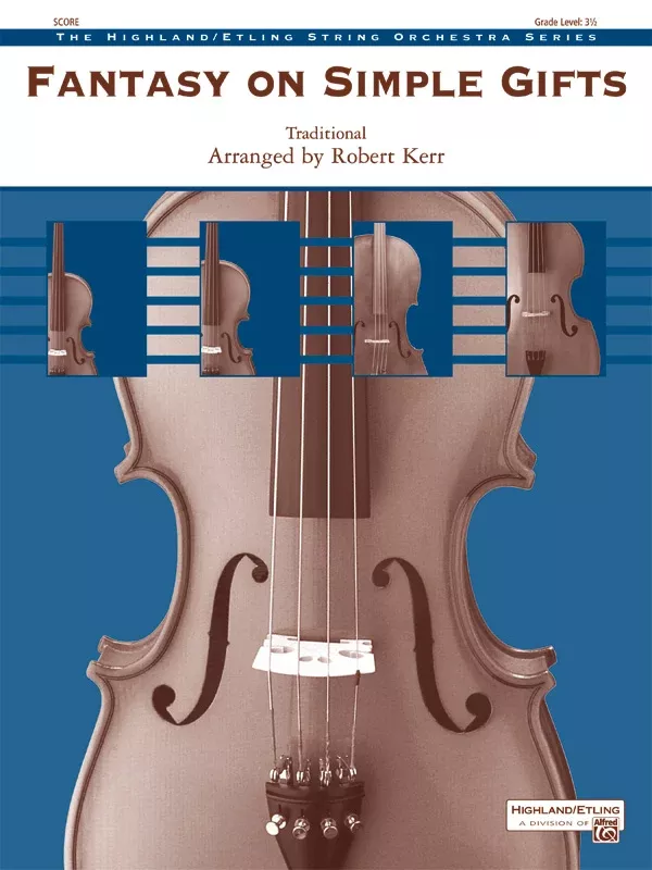 Fantasy on Simple Gifts: String Orchestra Conductor Score & Parts