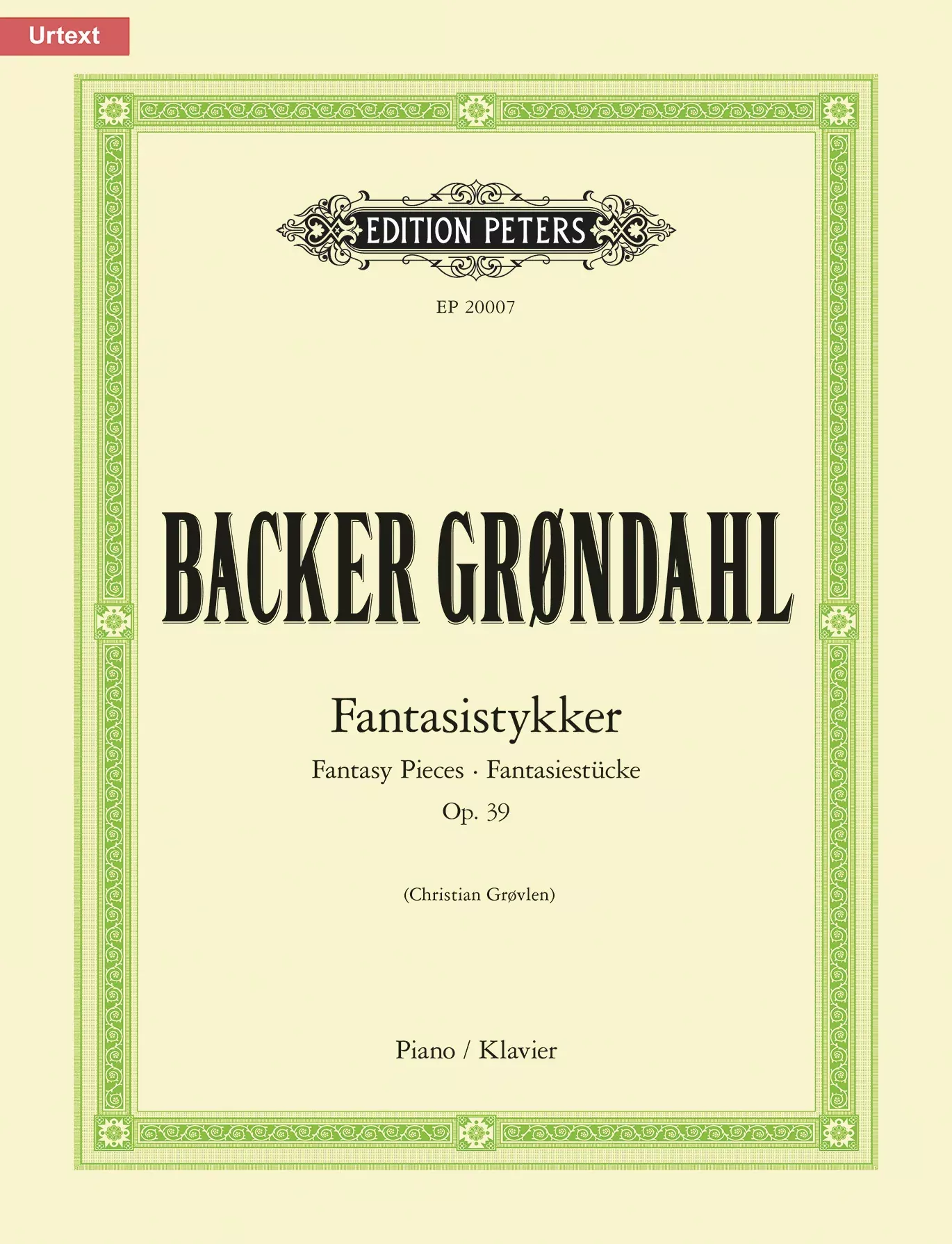Fantasy Pieces Op. 39: Piano