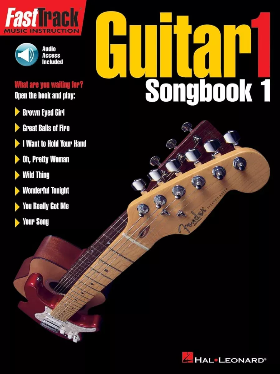 FastTrack Guitar Rock Songbook and CD