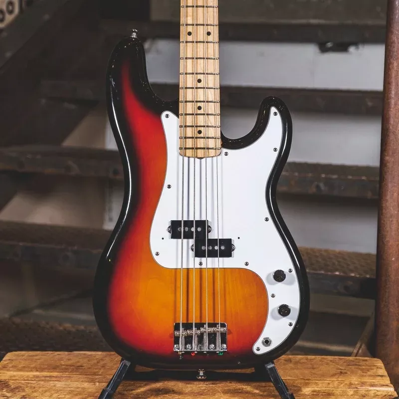 Fender 1985 MIJ Precision Bass Sunburst With OHSC – Used