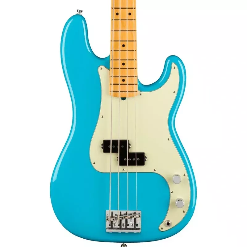 Fender American Professional II Precision Bass Maple, Miami Blue