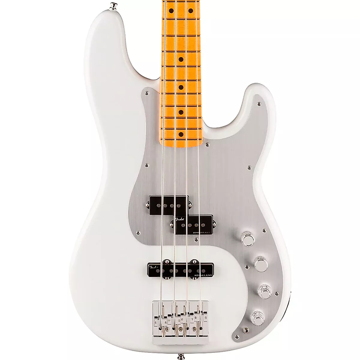 Fender American Ultra II Precision Bass, Maple Fingerboard in Avalanche