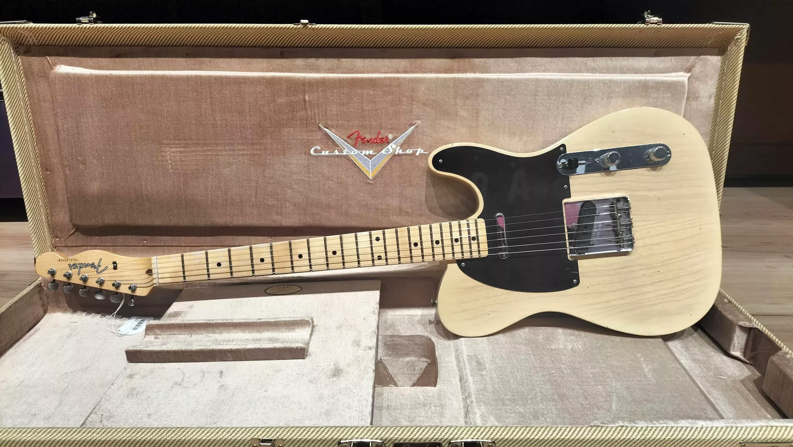 Fender Custom Shop 59' Telecaster - Journeyman` - Natural Blonde